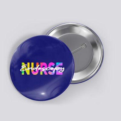 Endoscopy Nurse Nursing Endo Gi Colon Healthcare Workers Cool Gift Button