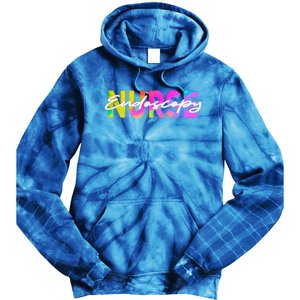 Endoscopy Nurse Nursing Endo Gi Colon Healthcare Workers Cool Gift Tie Dye Hoodie