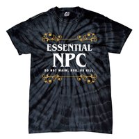 Essential Npc Non Playable Character Gaming Tie-Dye T-Shirt