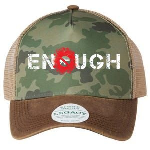 Enough End Gun Violence Splatter Protest Legacy Tie Dye Trucker Hat