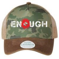 Enough End Gun Violence Splatter Protest Legacy Tie Dye Trucker Hat