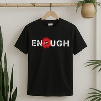 Enough End Gun Violence Splatter Protest T-Shirt