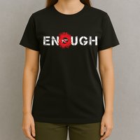 Enough End Gun Violence Splatter Protest T-Shirt