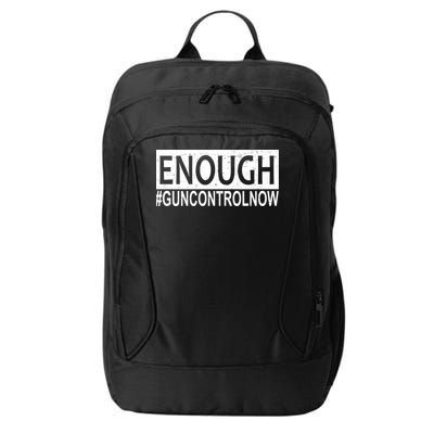 Enough Gun Control City Backpack