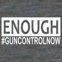 Enough Gun Control Flat Bill Trucker Hat