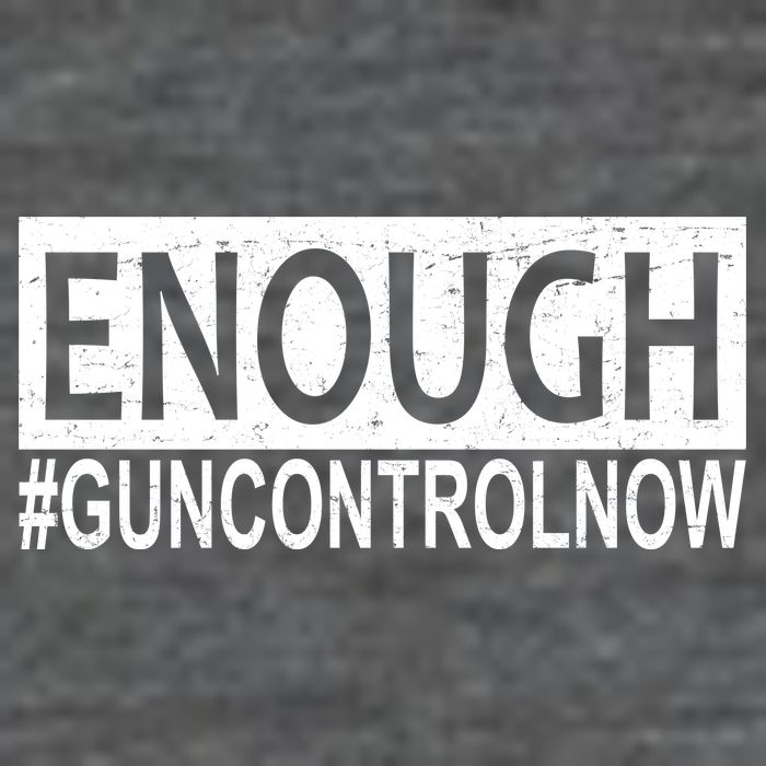 Enough Gun Control Flat Bill Trucker Hat