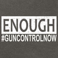 Enough Gun Control Cotton Canvas Backpack