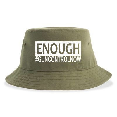 Enough Gun Control Sustainable Bucket Hat