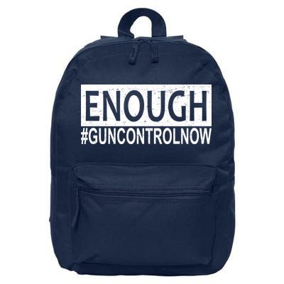 Enough Gun Control 16 in Basic Backpack