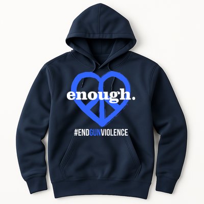 Enough Heart Peace Sign #ENDGUNVIOLENCE Hoodie