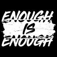 Enough Is Enough Black Lives Matter Protest 16 in Basic Backpack