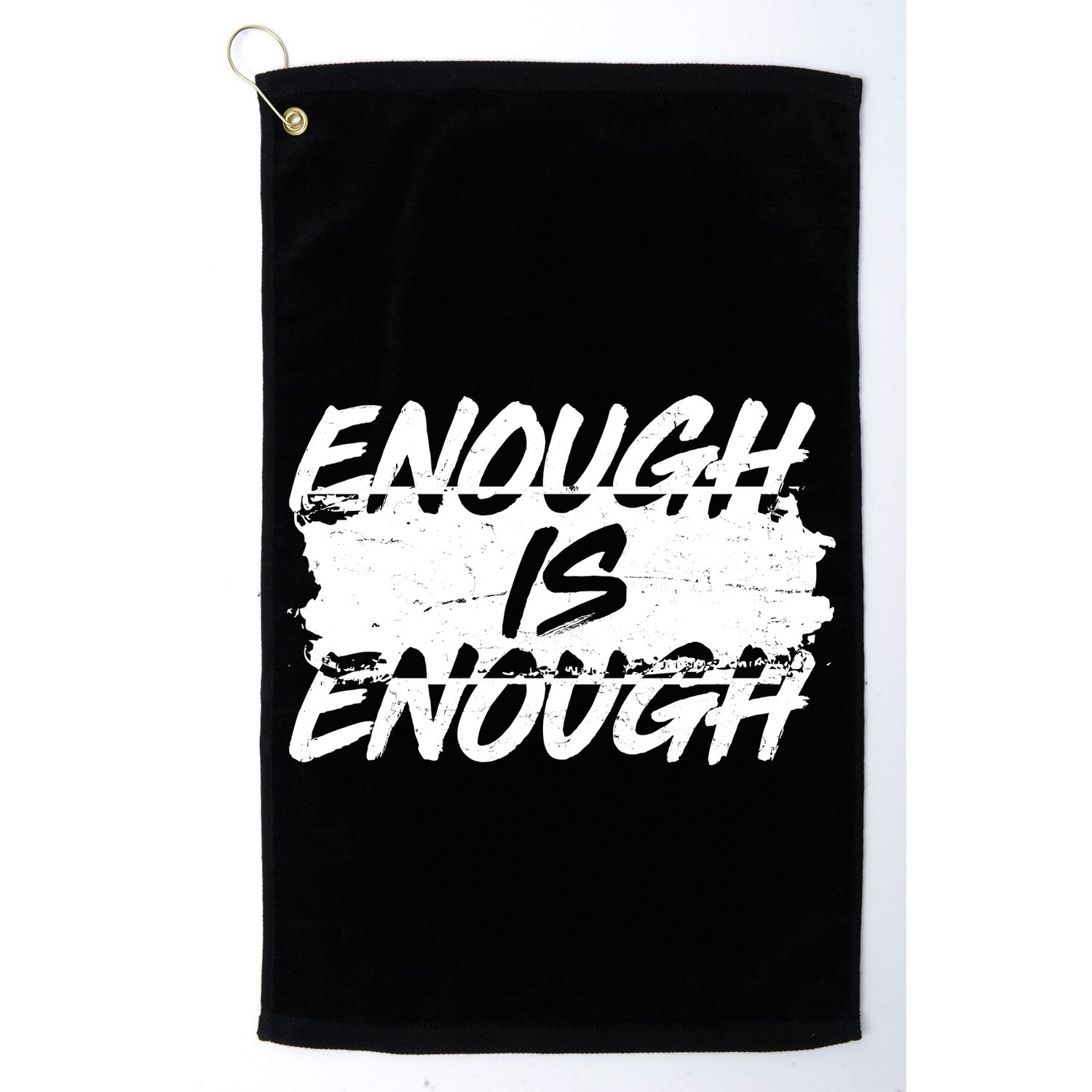 Enough Is Enough Black Lives Matter Protest Golf Towel