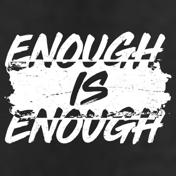 Enough Is Enough Black Lives Matter Protest Golf Towel