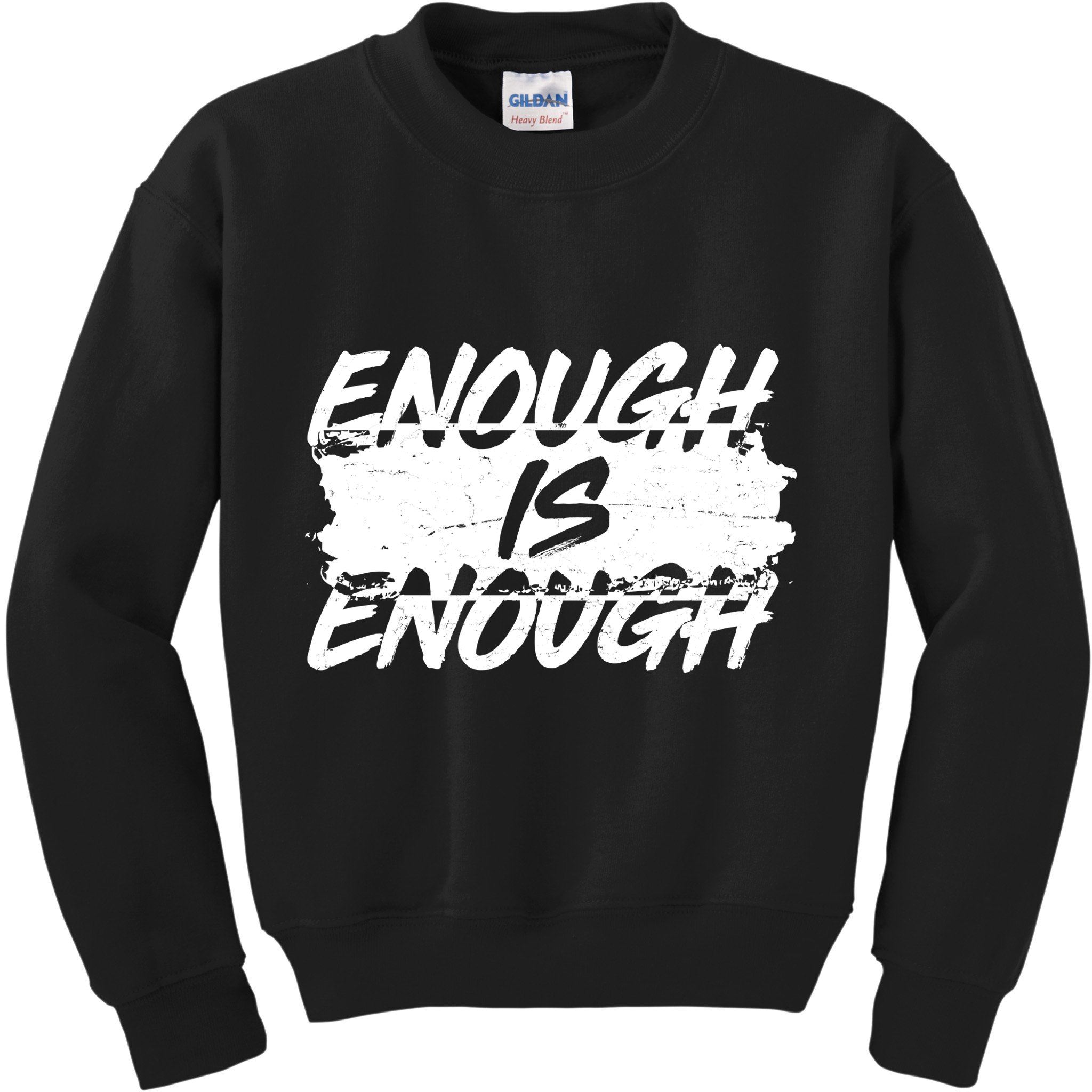 Enough Is Enough Black Lives Matter Protest Kids Sweatshirt