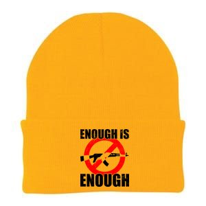 Enough Is Enough Gun Control Anti-Gun Knit Cap Winter Beanie