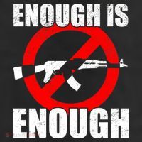 Enough Is Enough Gun Control Anti-Gun 11oz C Handle Ceramic Mug