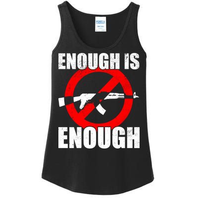 Enough Is Enough Gun Control Anti-Gun Ladies Essential Tank