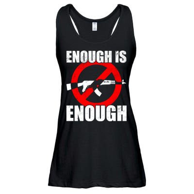 Enough Is Enough Gun Control Anti-Gun Ladies Essential Flowy Tank