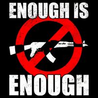 Enough Is Enough Gun Control Anti-Gun Flatbill Hat