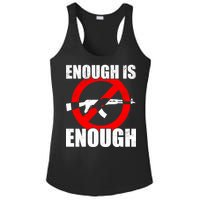 Enough Is Enough Gun Control Anti-Gun Ladies PosiCharge Competitor Racerback Tank