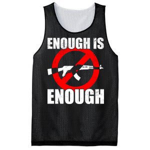 Enough Is Enough Gun Control Anti-Gun Mesh Reversible Basketball Jersey Tank