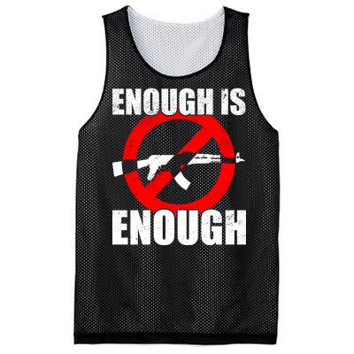 Enough Is Enough Gun Control Anti-Gun Mesh Reversible Basketball Jersey Tank