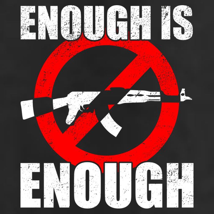 Enough Is Enough Gun Control Anti-Gun Golf Towel
