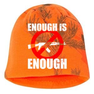 Enough Is Enough Gun Control Anti-Gun Kati - Camo Knit Beanie