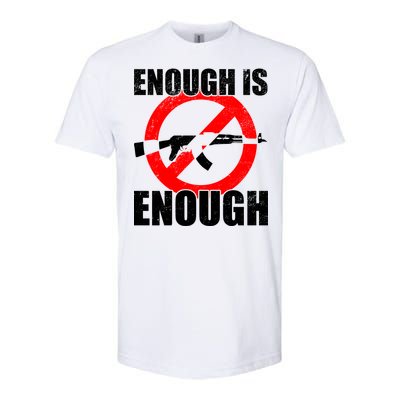 Enough Is Enough Gun Control Anti-Gun Softstyle® CVC T-Shirt