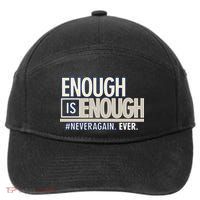 Enough is Enough Never Again 7-Panel Snapback Hat