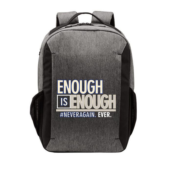Enough is Enough Never Again Vector Backpack