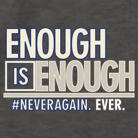 Enough is Enough Never Again Vector Backpack