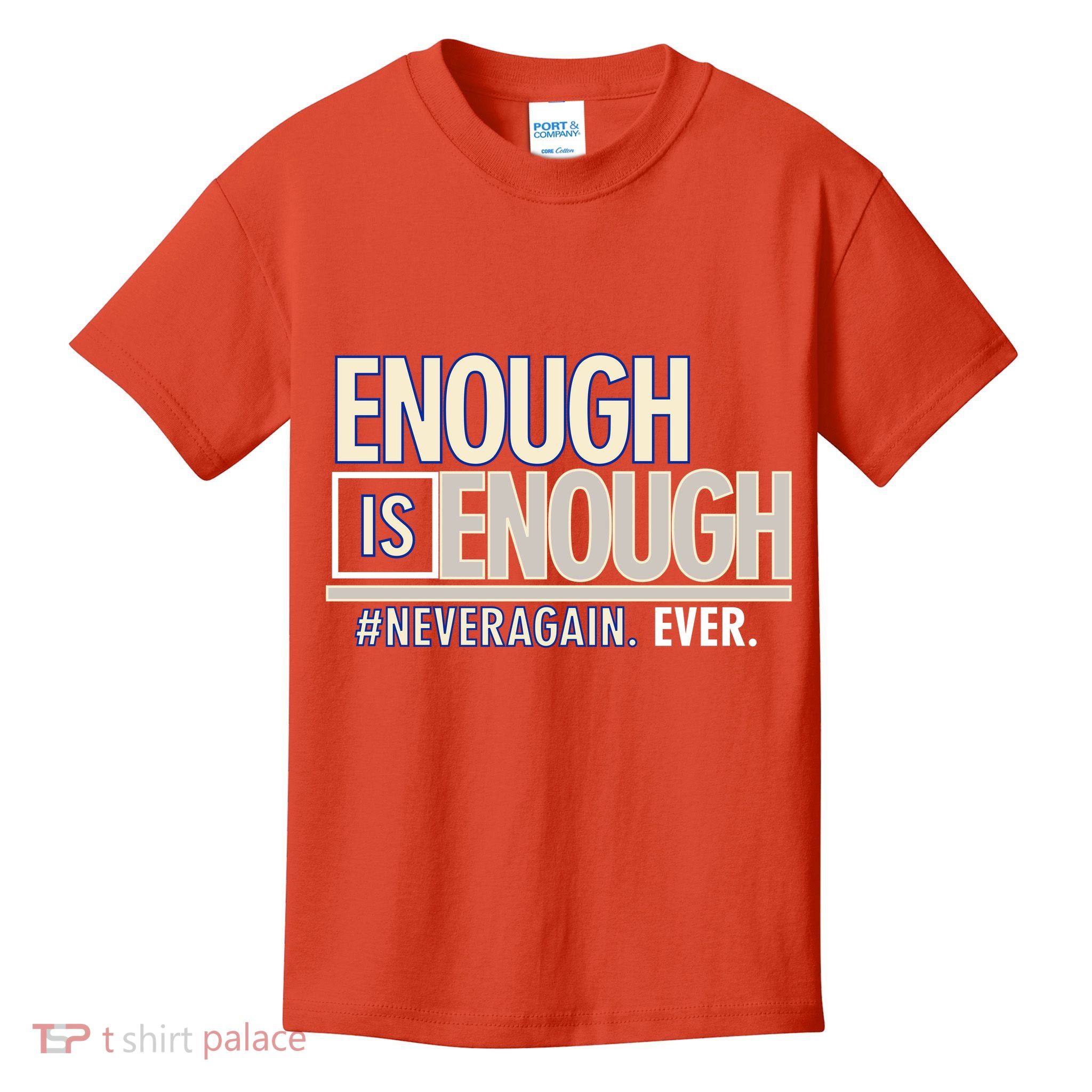 Enough is Enough Never Again Kids T-Shirt