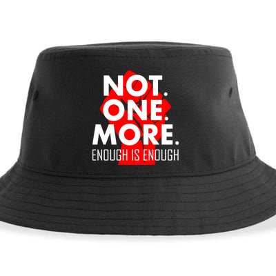 Enough is Enough Not. One. More. Fist Protest Sustainable Bucket Hat