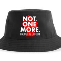 Enough is Enough Not. One. More. Fist Protest Sustainable Bucket Hat