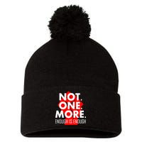 Enough is Enough Not. One. More. Fist Protest Pom Pom 12in Knit Beanie