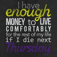 Enough Money To Live Beanie