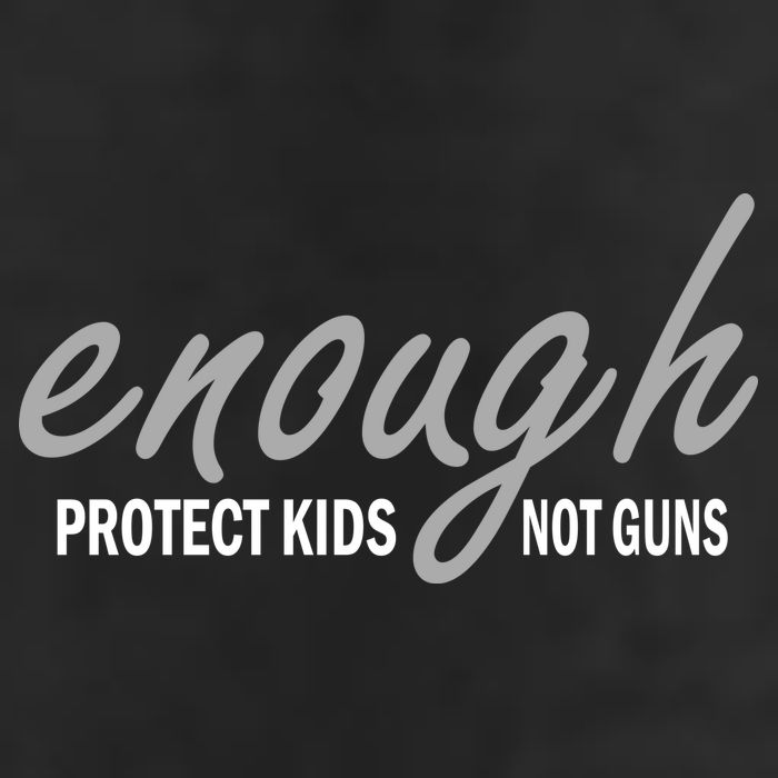 Enough Protect Kids Not Guns Garment-Dyed Heavyweight T-Shirt