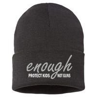 Enough Protect Kids Not Guns Sustainable Knit Beanie