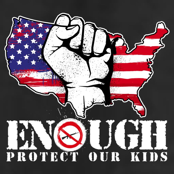 ENOUGH Protect Our Kids Stop Gun Violence Cool Comfort Performance Bucket Hat