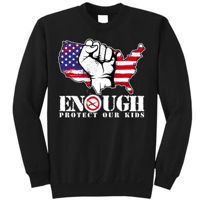 ENOUGH Protect Our Kids Stop Gun Violence Sweatshirt