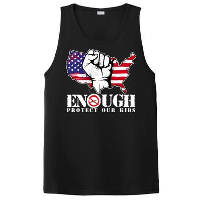 ENOUGH Protect Our Kids Stop Gun Violence PosiCharge Competitor Tank