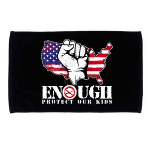 ENOUGH Protect Our Kids Stop Gun Violence Microfiber Hand Towel