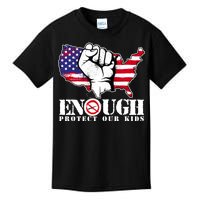 ENOUGH Protect Our Kids Stop Gun Violence Kids T-Shirt