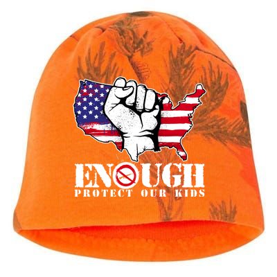 ENOUGH Protect Our Kids Stop Gun Violence Kati - Camo Knit Beanie