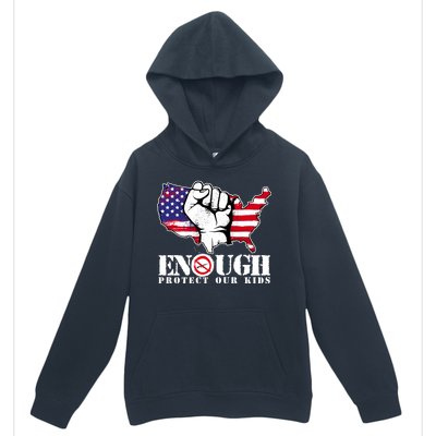 ENOUGH Protect Our Kids Stop Gun Violence Urban Pullover Hoodie