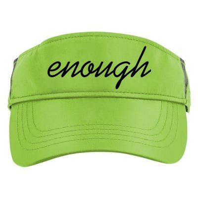 Enough Script March For Our Lives Adult Drive Performance Visor