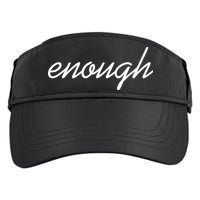 Enough Script March For Our Lives Adult Drive Performance Visor