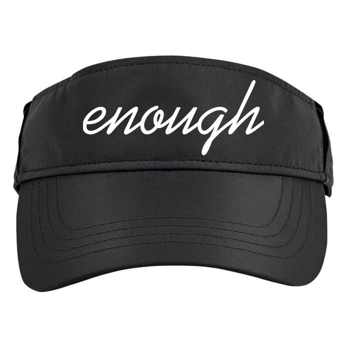 Enough Script March For Our Lives Adult Drive Performance Visor