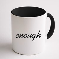 Enough Script March For Our Lives Mug